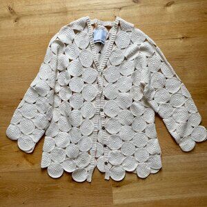 Mozhdeh Matin Crochet Cardigan